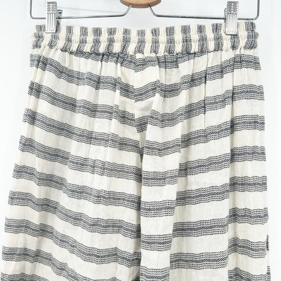 Z&L Womens Boho Beachy Tassel Drawstring Striped Pull On Wide Leg Pants Size‎ M - Picture 9 of 10